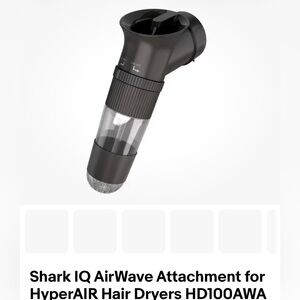 Shark IQ AirWave Attachment for Hair Dryer - Black